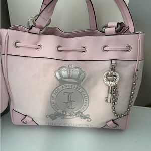 Juicy Couture Classic Juicy Lover Tote Daydreamer Chiffon Pink